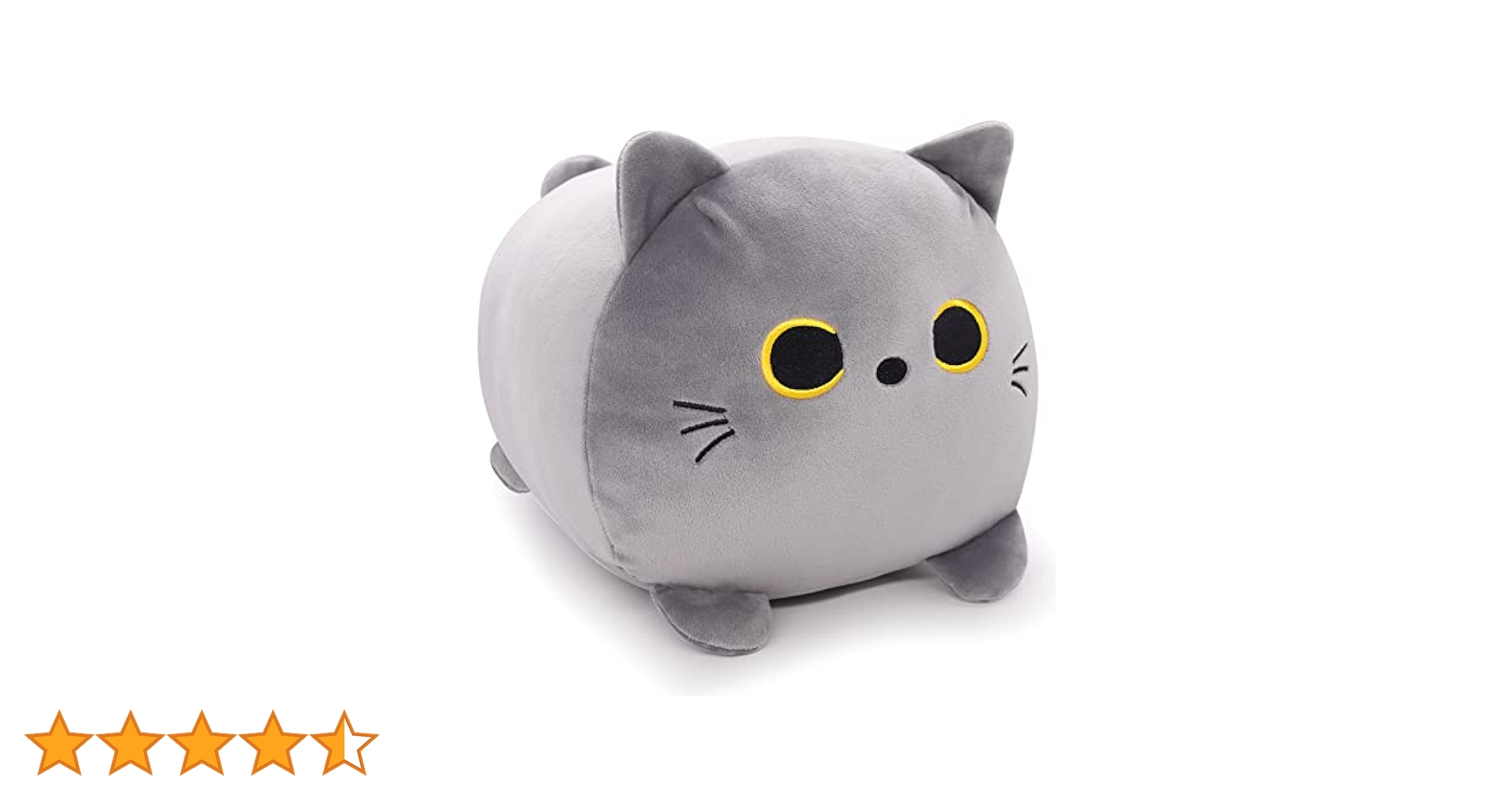 Amazon.co.jp: LSYDCARM グレー 猫 ぬいぐるみ 枕 おもちゃ 13